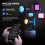 Neewer NEEWER MS60B Bi-color LED Video Light Handheld Spotlight 7