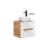 Vanity Countertop Wall Drawer 600 Cabinet White Gloss Oak Effect Arub 5