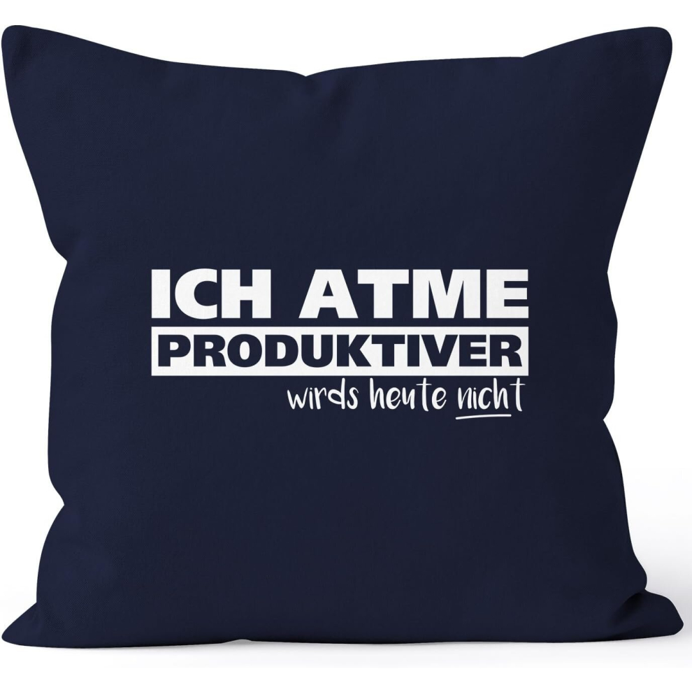 Cushion cover Ich Atme Productive Today's Not 40x40Â Cotton Moon Works-image-OPC-PCQKZ99-NEW