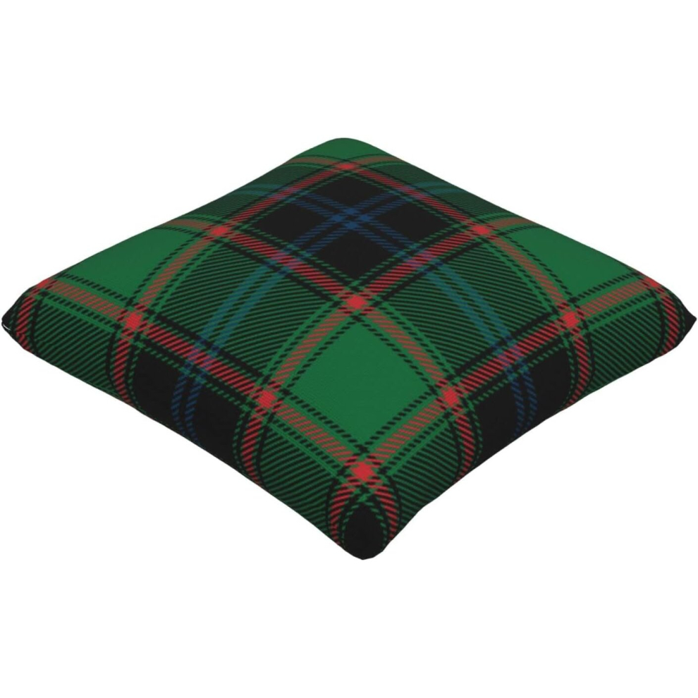 Decorative Throw Pillow Covers,Green Red Black Line 18x18 Pillow Case for Couch Sofa Bed Soft Cushion Covers-image-OPC-PCQM2YN-NEW