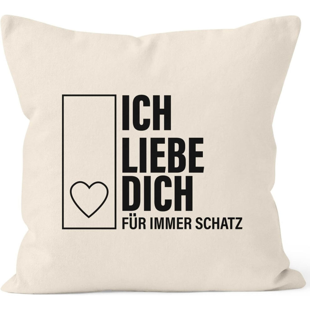 I Love You Always Gift Pillow CoverÂ Â Treasure , natural, 40cm x 40cm-image-OPC-PCQM8J6-NEW