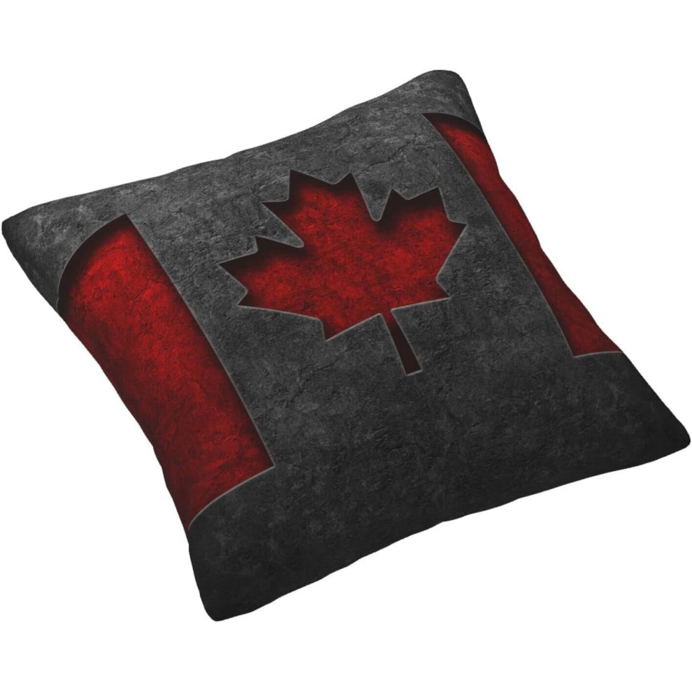 Metal Flag ItalyThrow Pillow Covers 18x18 Inch Decorative Velvet Pillow Cases Square Zipper Pillowcases for Home Decor-image-OPC-PCQM8NG-NEW