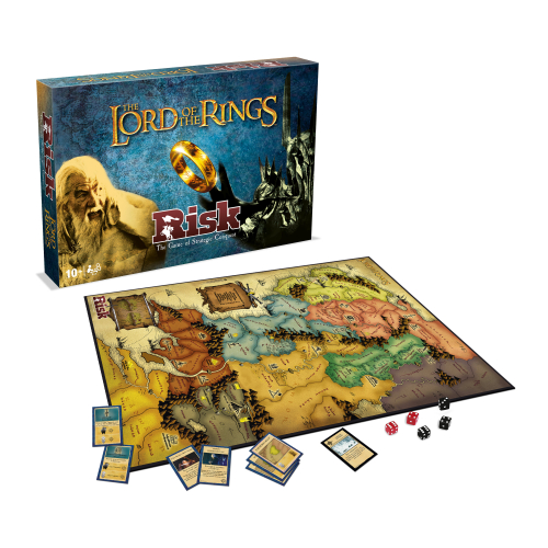Lord of the Rings Risk Strategy Board Game 2