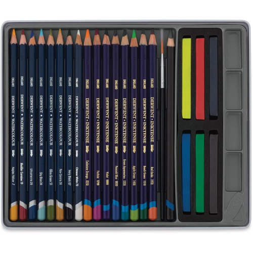 Derwent Derwent - Crayon e pastello acquerellabile Derwent WaterColour 24 pezzi