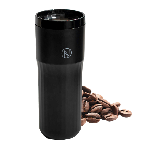 Nebula Temperature-Controlled Travel Mug (355ml) - Black | Wireless Docking Station | Leak-Proof, Keeps Beverages Hot