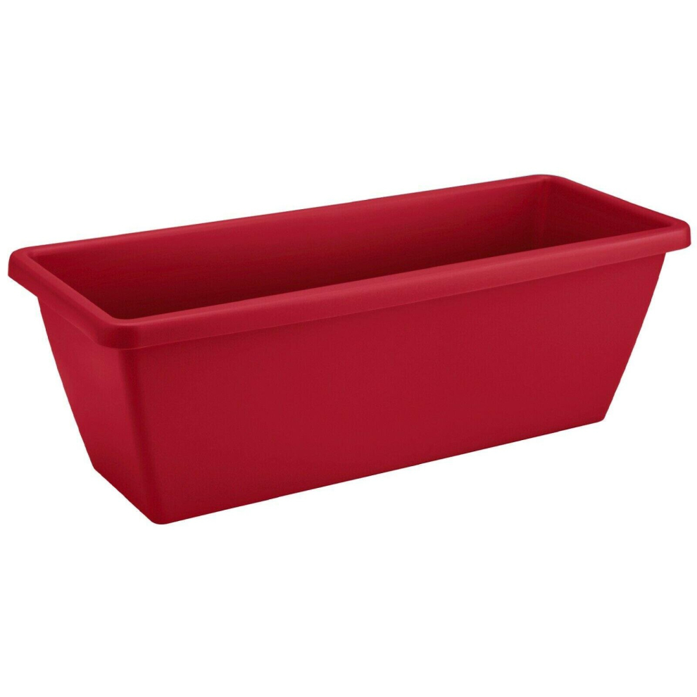Elho 40cm Deep Red Trough Planter