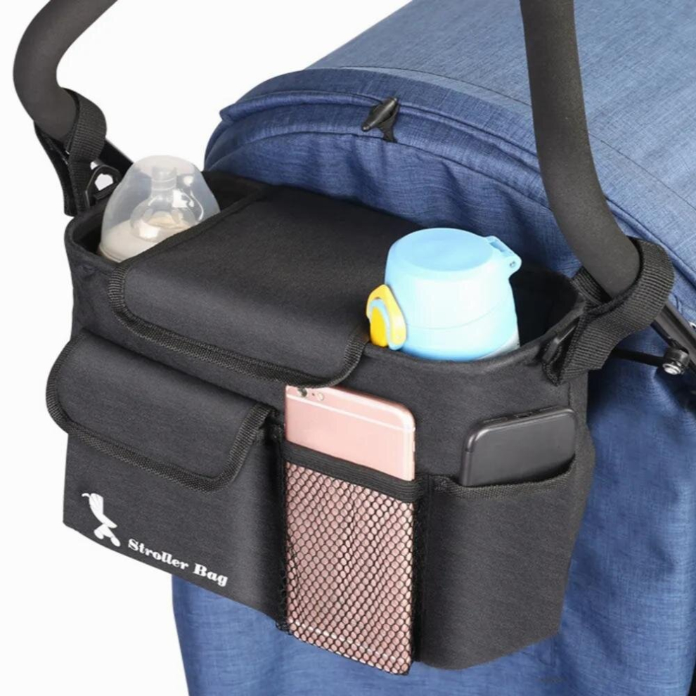 Universal Baby Stroller Bag Stroller Organizer Travel Diaper Bags Baby Carriage Pram Buggy Cart Bottle Bag Accessories