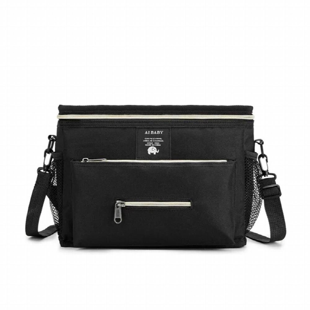 Baby Stroller Bag Stroller Organizer For Cart Multifunctional Waterproof Large Capacity Pram Carriage Bag Stroller Accessories
