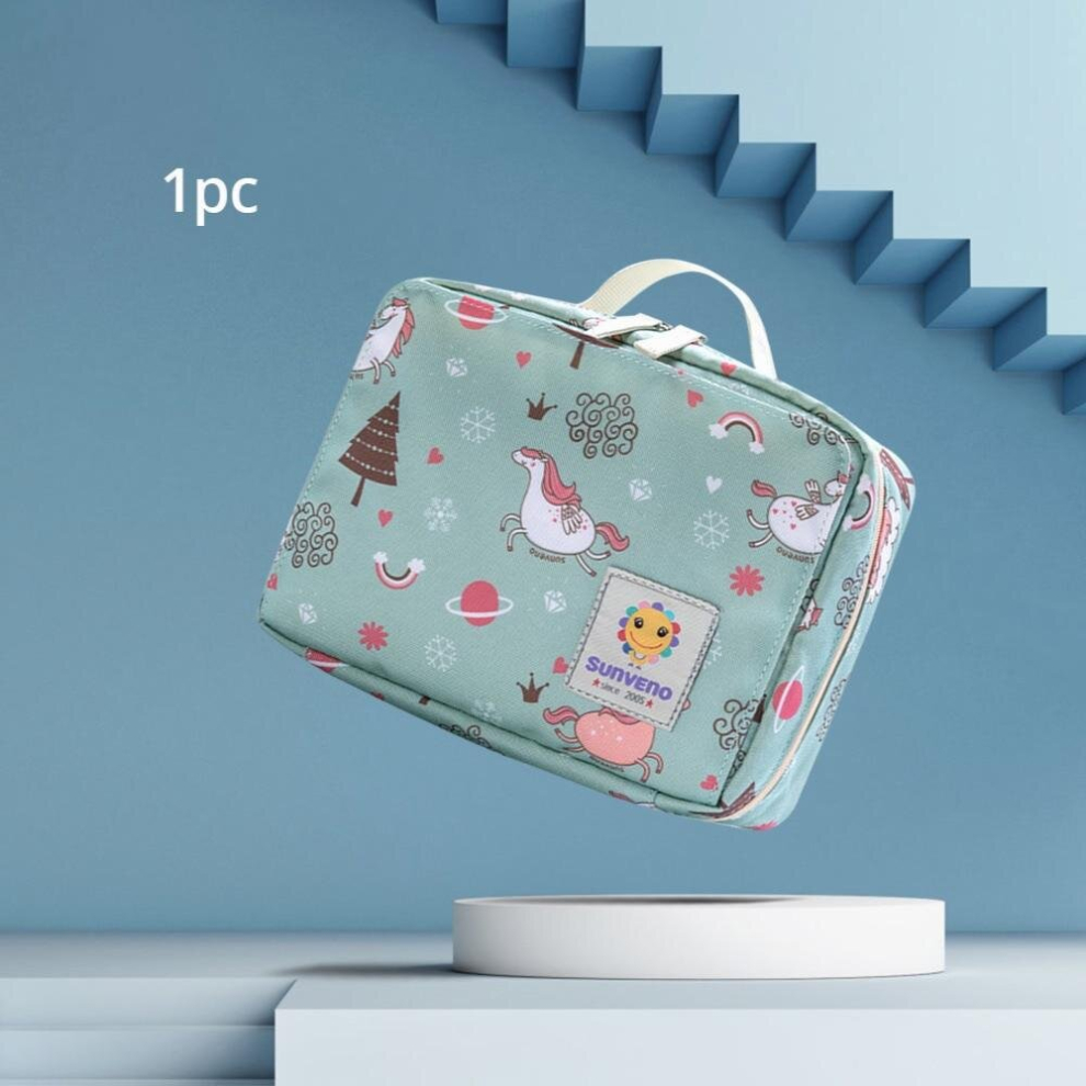 Baby Diaper Bags Maternity Bag for Disposable Reusable Prints Wet Dry Diaper Bag for Disposable Diaper 2 Size