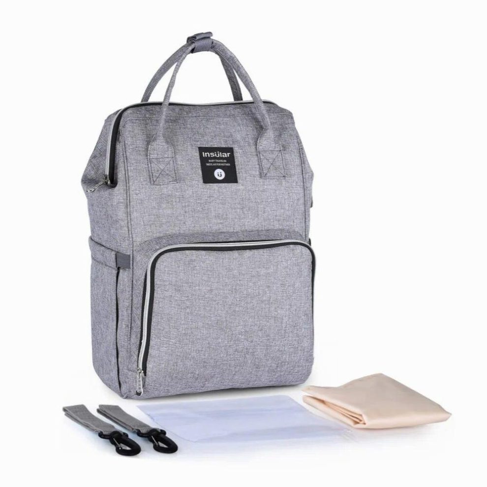 Large Capacity Mummy Maternity Nappy Bag Baby Changing Backpack Diaper Bag Organizer For Mother Mom Multi-Function Bolsa