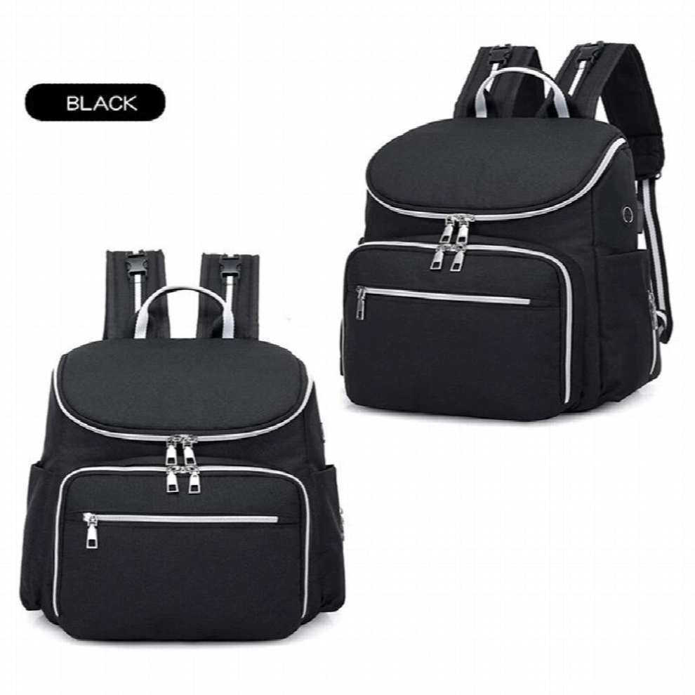 Maternity Diaper Bag USB Multi-function Large Capacity Mommy Bag Baby Stroller Bag Nappy Backpack For Mom Outdoor Baby Nappy Bag