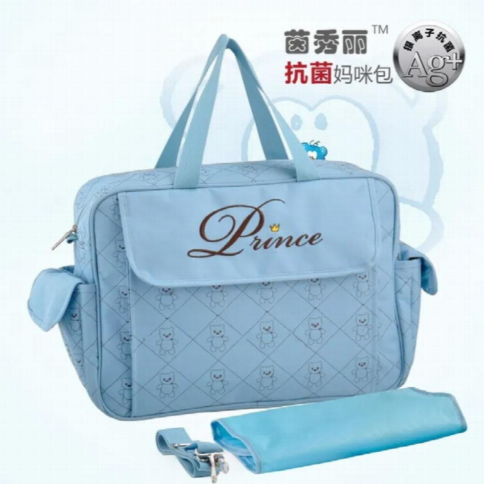 High insular multifunctional diaper bags mother bag maternity mummy nappy bags flower mom handbag baby stroller