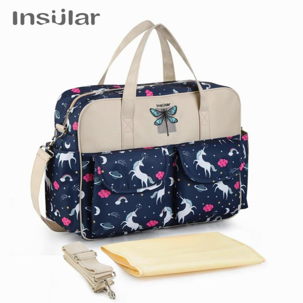 Styles Waterproof Diaper Bag Large Capacity Handbag Messenger Travel Bag Multifunctional Maternity Mother Baby Stroller Bags
