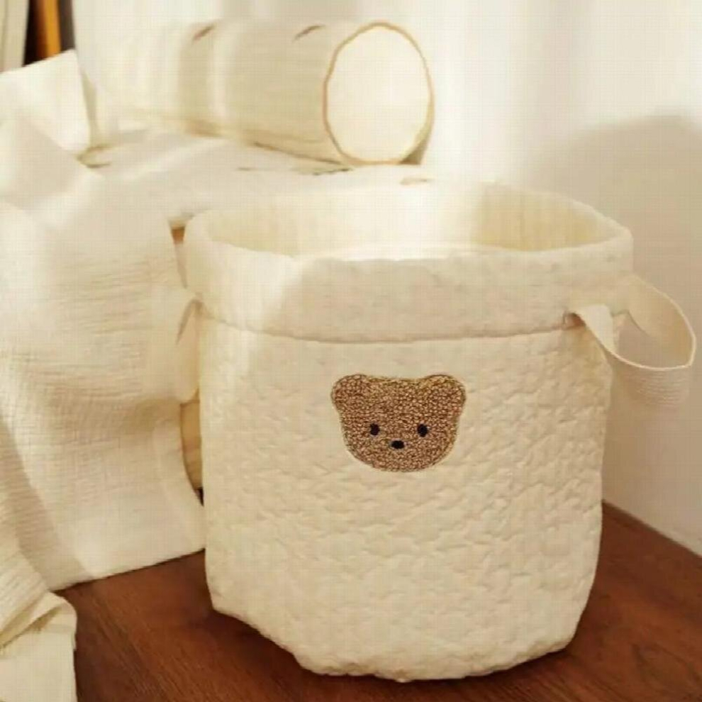 Baby Diaper Nappy Bags for Mom Bear Large Capacity Mommy Bag Caddy Toys Dolls Storage Organizer Babies Accessories Beige
