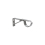 (Chrome) 28mm 3 sided Eyelet bay Window Pole A Support 3