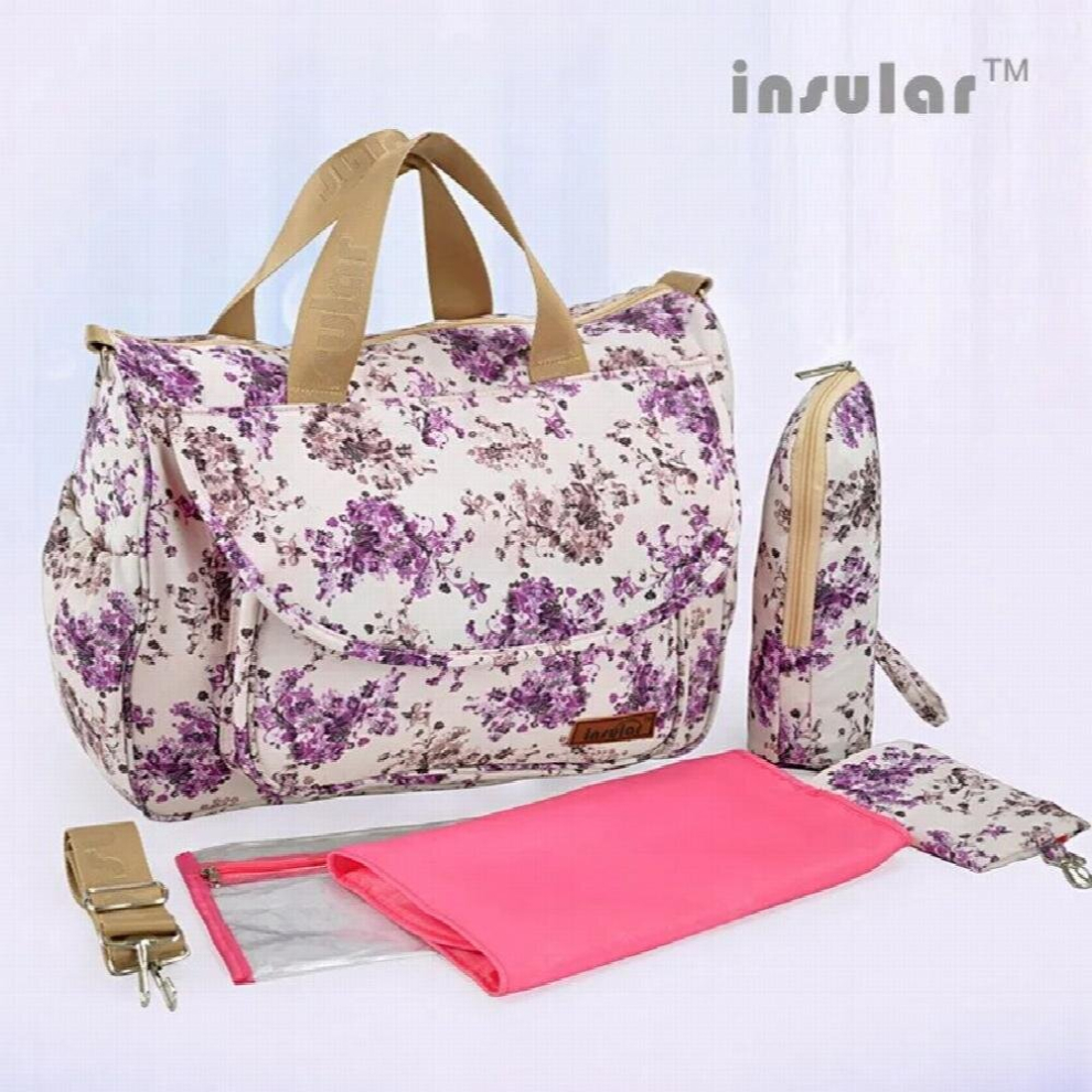 Insular Baby Diaper Bag Nappy Stroller Bag Organizer Pouch Cut Maternity Mommy Bag Mother Tote Nursing Bags
