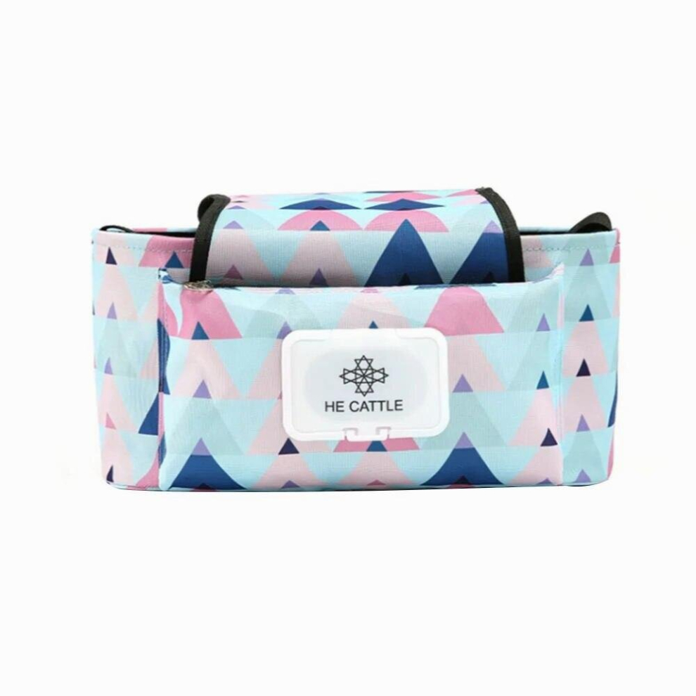 Baby Stroller Organizer Storage Buggy Pram Pushchair Mummy Diaper Bag Pushchair Bottle Holder Storage for travel