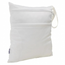 Wet Dry Bag With Two Zippered For Baby Diapers Nappies Waterproof Reusable
