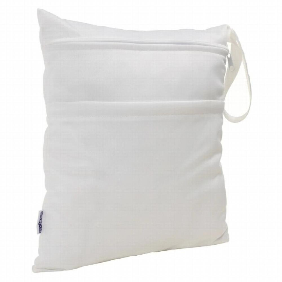 Wet Dry Bag With Two Zippered For Baby Diapers Nappies Waterproof Reusable