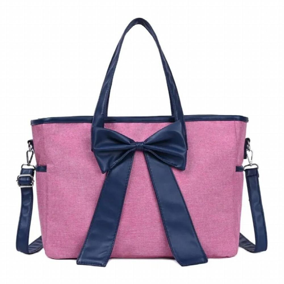 Mommy Bag High Capacity Diaper Nappy Handbag Sweet Maternity Bag Pregnant Woman Storage Shoulder Bag For Mom And Baby