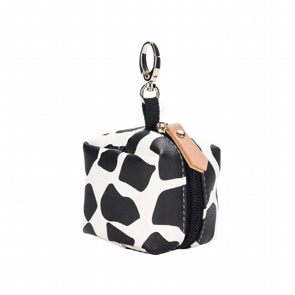 Mini Mommy Bag Pu Waterproof Pacifier Bags Baby Stroller Portable Can Hang Nipple Storage Case Multipurpose Zipper Storage Bag