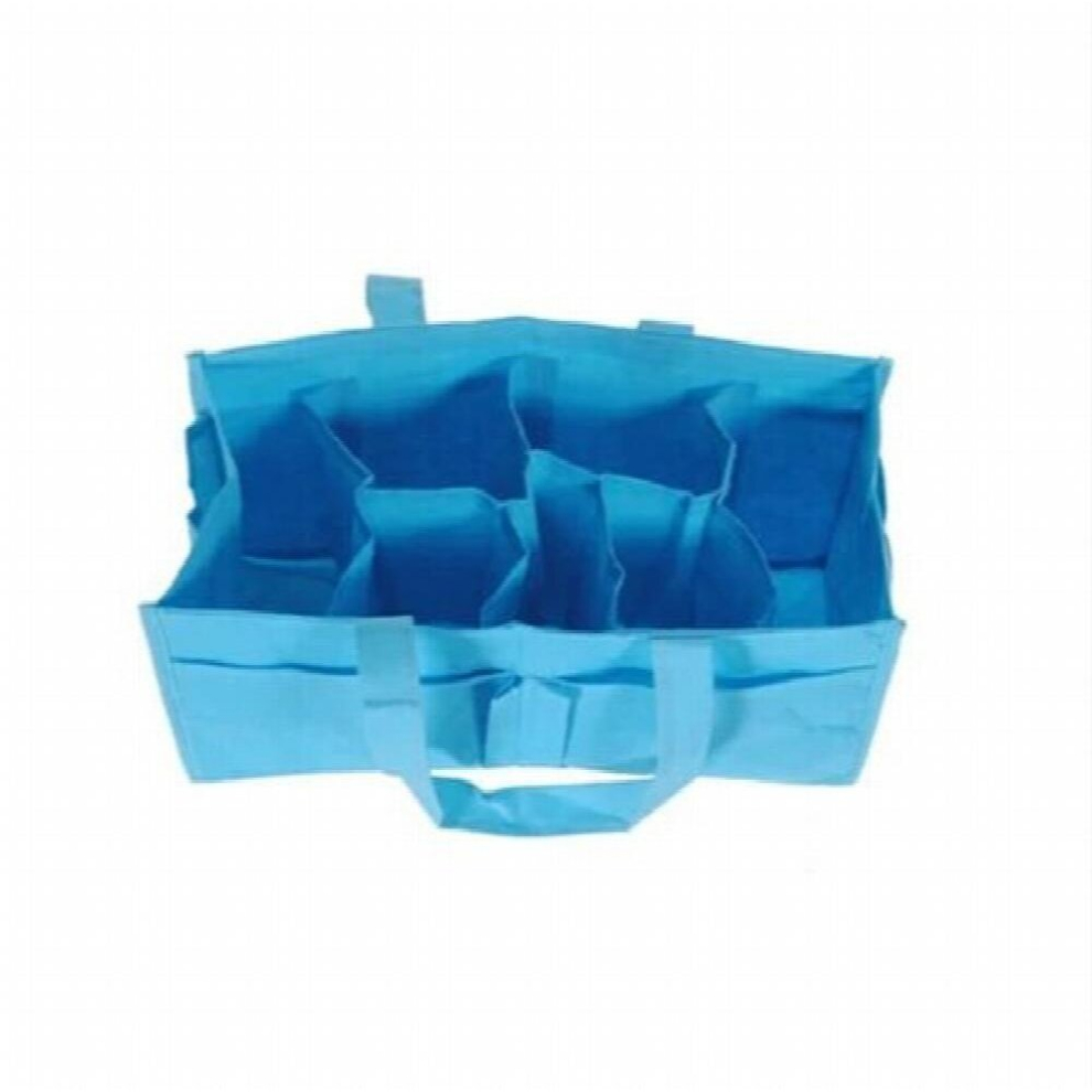 Portable Multifunction Mummy Hand Bag Baby Bottle Diaper Storage Tote Environmental Non-Woven 7 Separate Bag