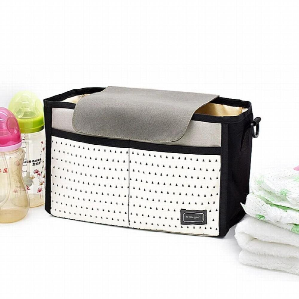 Baby Diaper Bag Mommy Stroller Bag Organizer Bag Toddler Milk Bottle Insulation Bags Nappy Pram Stroller Hanging Bag