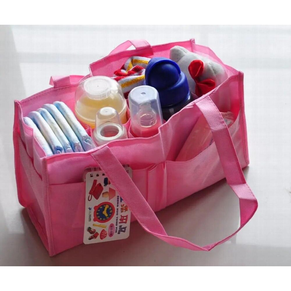 Protable Baby Diaper Storage Bag Maternity Bags Newborn Nursery Nappy Bag Baby Care Organizer Container Mommy Handbag
