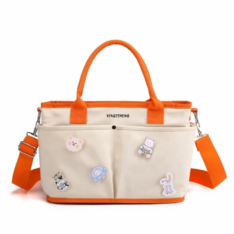 One Shoulder Oblique Cross Multifunctional Mother and Baby Bag Baby Diaper Waiting for Bag Portable Buggy Hanging Bag