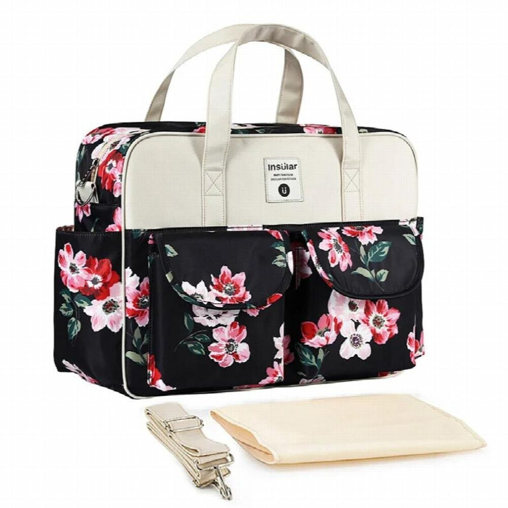 Print Diaper Bag Baby Organizer Waterproof Large Capacity Baby Bags for Mom Multifunction Stroller Bag Baby Stuff
