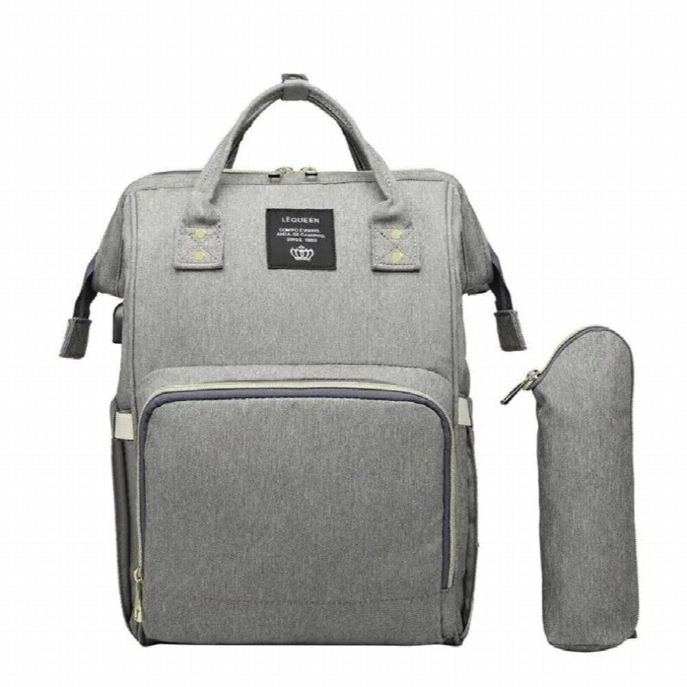 Diaper Bag USB Interface Baby Bags Large Travel Backpack for Mom Nursing Handbag Waterproof Nappy Bag Kit Mommy Maternity Bag