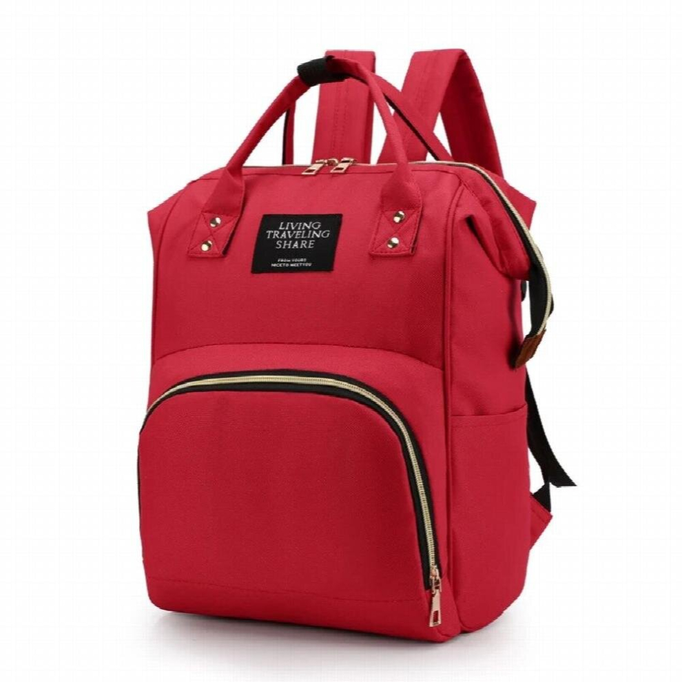 Mommy Diaper Bag Large Capacity Nursing Bag Baby Nappy Bag Baby Care Bag for Mother Kid Travel Backpack