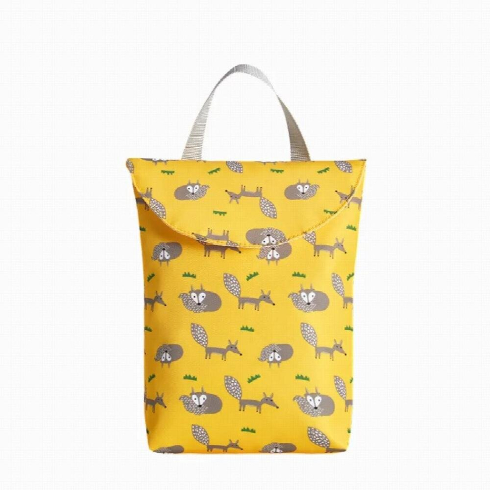 Multifunctional baby storage bag printing waterproof diaper storage bag Mommy portable diaper bag
