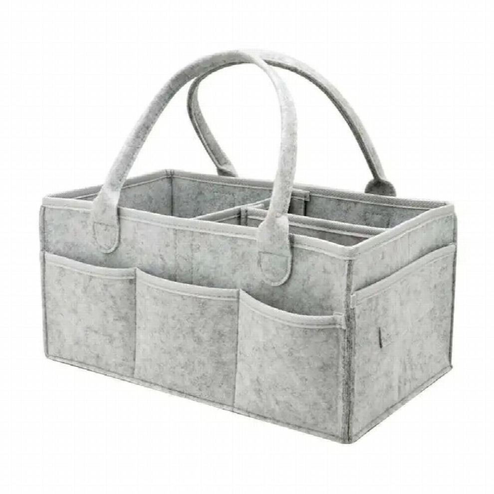 Baby Diaper Caddy Table Organizer Gift Registry For Newborn Shower Nursery Organizer Neutral Boys Girls Basket Freeshipping