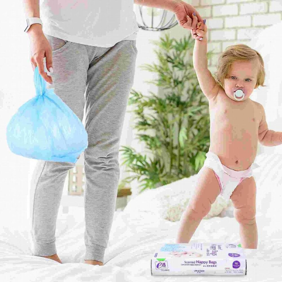 Diaper Disposable Bags Scented Baby Sacks Bag Biodegradable Sealing