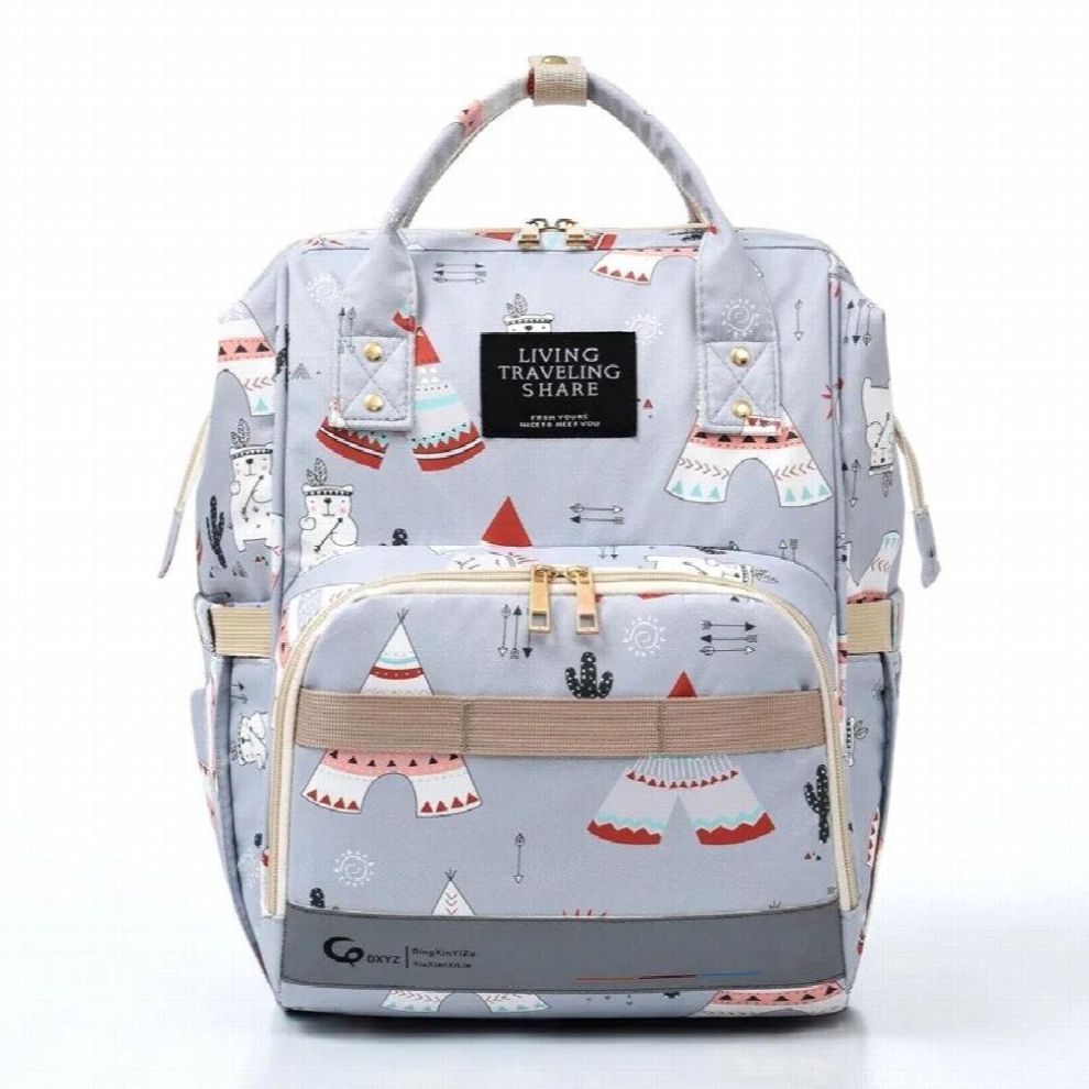 Baby Care Diaper Bags Large Capacity Travel Mummy Storage Backpack Multifunction Waterproof Newborn Nappy Stroller Organizer Bag