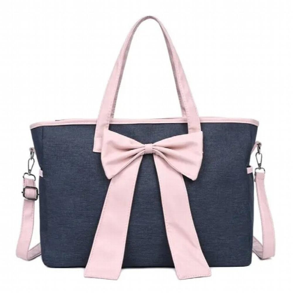 Mommy Bag High Capacity Diaper Nappy Handbag Sweet Maternity Bag Pregnant Woman Storage Shoulder Bag For Mom And Baby