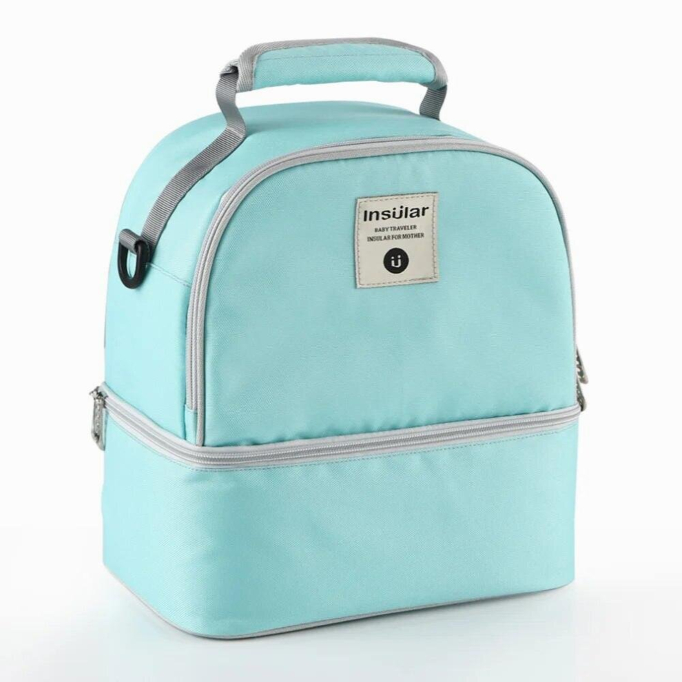 Mummy Diaper Backpack Baby Milk Food Storage Thermal Bag Warmer with Feeding Bottle Thermal Keeps Drinks Travel Backpack