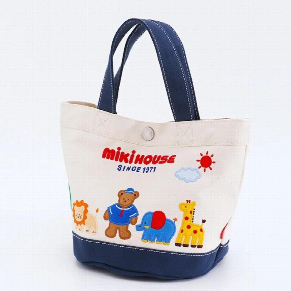 Diaper Bags Waterproof Canvas Cartoon Small Animal Alphabet Patch Embroidery Mommy Bag Travel Outdoor Arrival Handbag