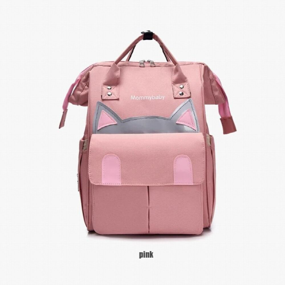 Maternity Bag For Baby Infant Cartoon Cat Large Capacity Travel Baby Nappy Bag Mommy Backpack Baby Diaper Bags