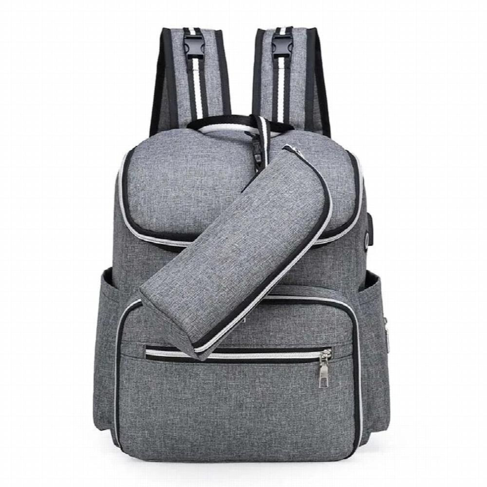 Diaper Bag Mother Shopping Bag Backpack Moms Pram Buggy Milk Water Organizer Pouch Maternity Waterproof Nursing Diaper Backpack