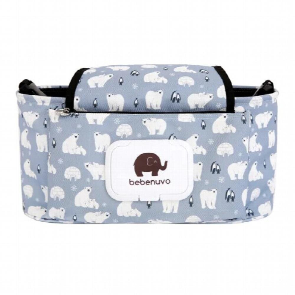 Nappy Mummy Diaper Bag Hook Baby Carriage Waterproof Baby Stroller Organizer Bag Large Capacity Stroller Accessories Travel