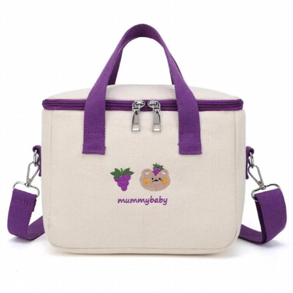 Version Small Portable Mommy Bag Insulation Bag Bear Milk Bottle Diaper Storage Bag Messenger Mother Bag