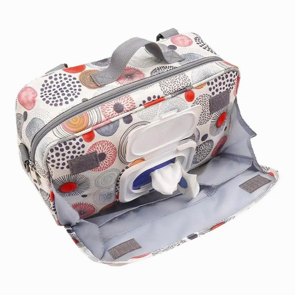 Diaper Bag Baby Stroller Bag Organizer Bag Functional Nappy Nursing Mummy Waterproof Polyester Baby Diaper Bag