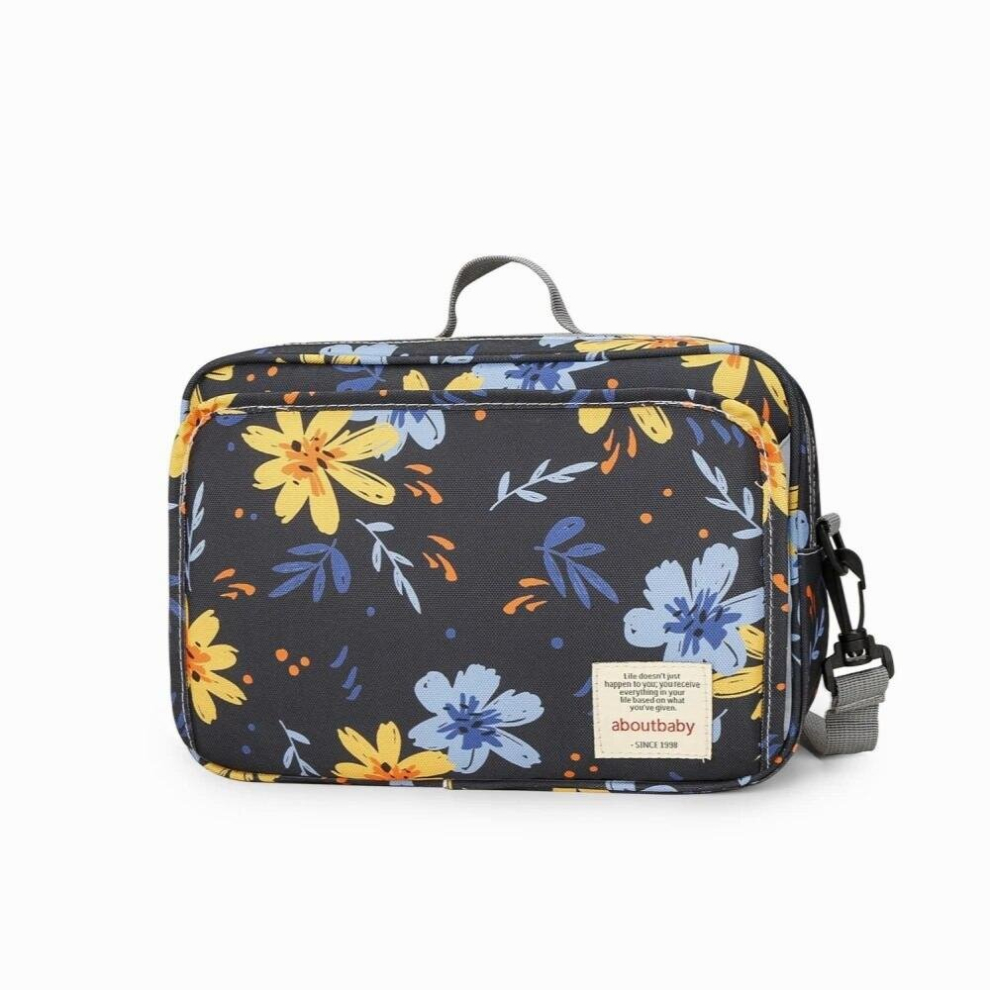 Baby Diaper Bag Waterproof Stroller Bag Organizer Bag Multifunctional Print Nappy Nursing Mommy Bag for Babies