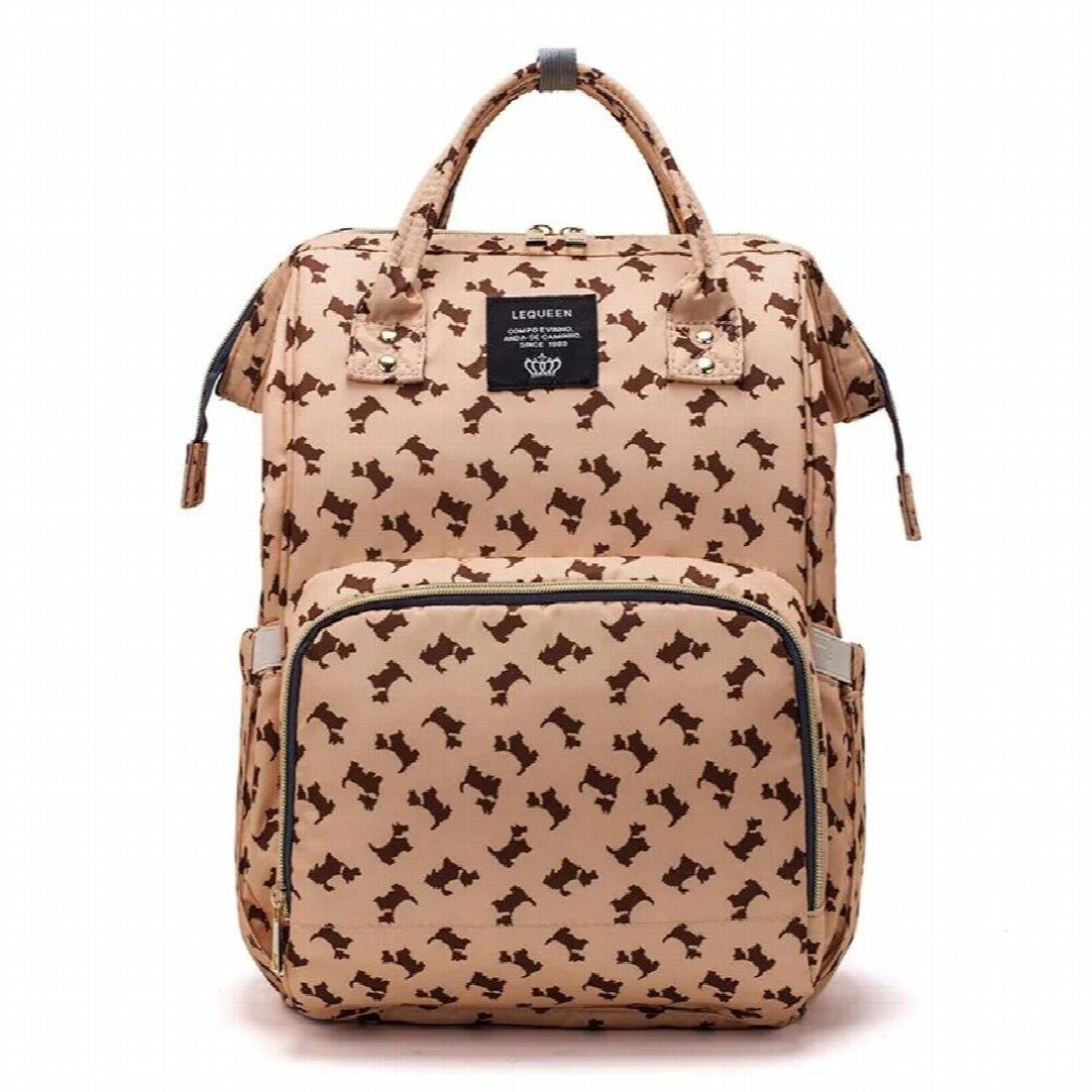 LEQUEEN Diaper Bag Baby Care Backpack for Mom Mummy Maternity Wet Bag Waterproof Baby Pregnant Bag