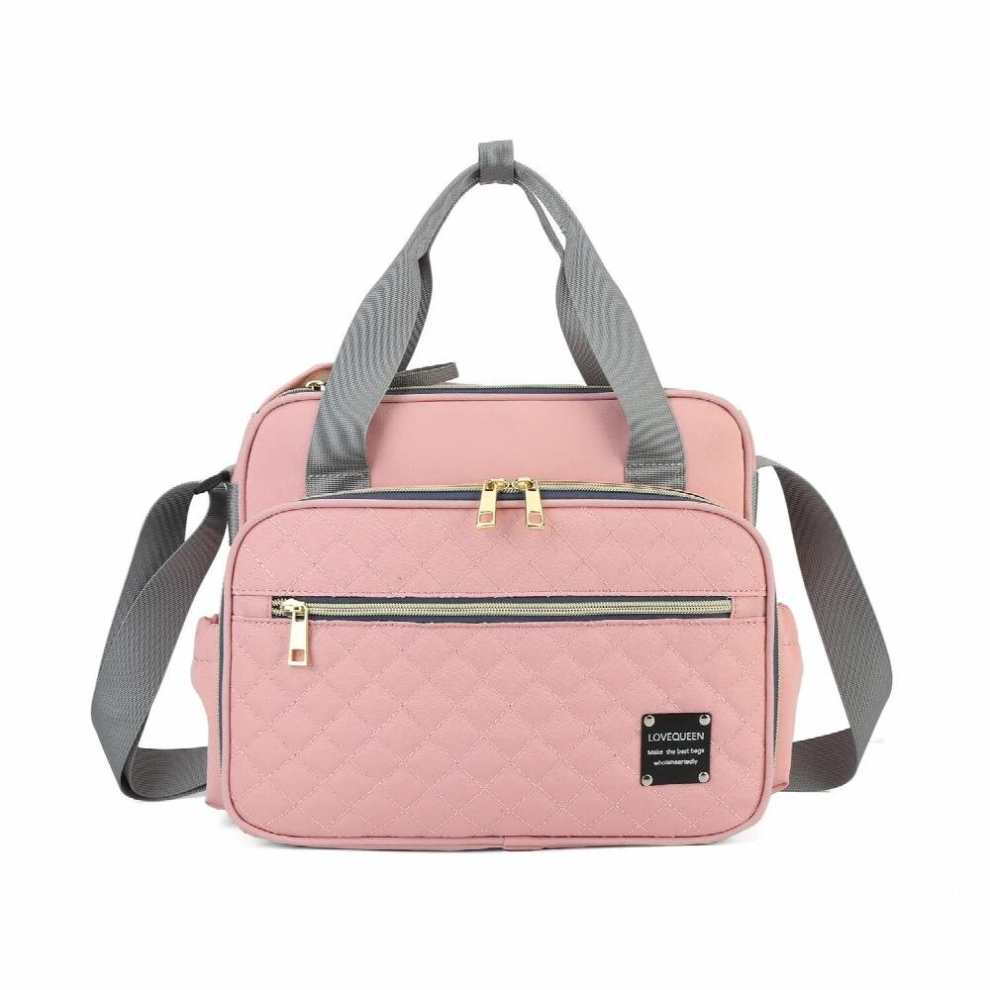Portable Diaper Bag Mommy Nursing Bag Large Capacity Mummy Backpack Waterproof Outdoor Stroller Travel Bag