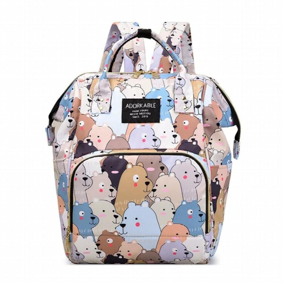 Cartoon Series Baby Bag Mom Diaper Bag Waterproof Mommy Bag Backpack For Travel Maternity Nappy Stroller Bag Baby Care