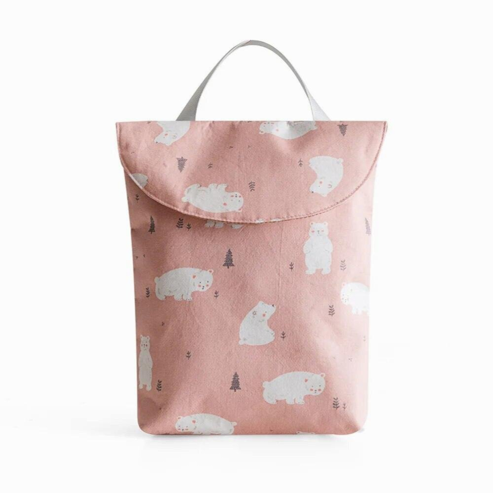 Baby Diaper Bags Maternity Bag Waterproof Wet Cloth Diaper Backpack Reusable Diaper Cover Dry Wet Bag for mom baby care