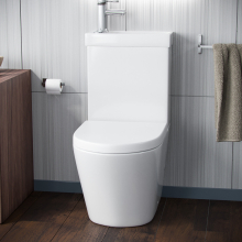 Nes Home 2in1 Close Coupled Pan, Cistern, Seat & Mini Mono Mixer Tap